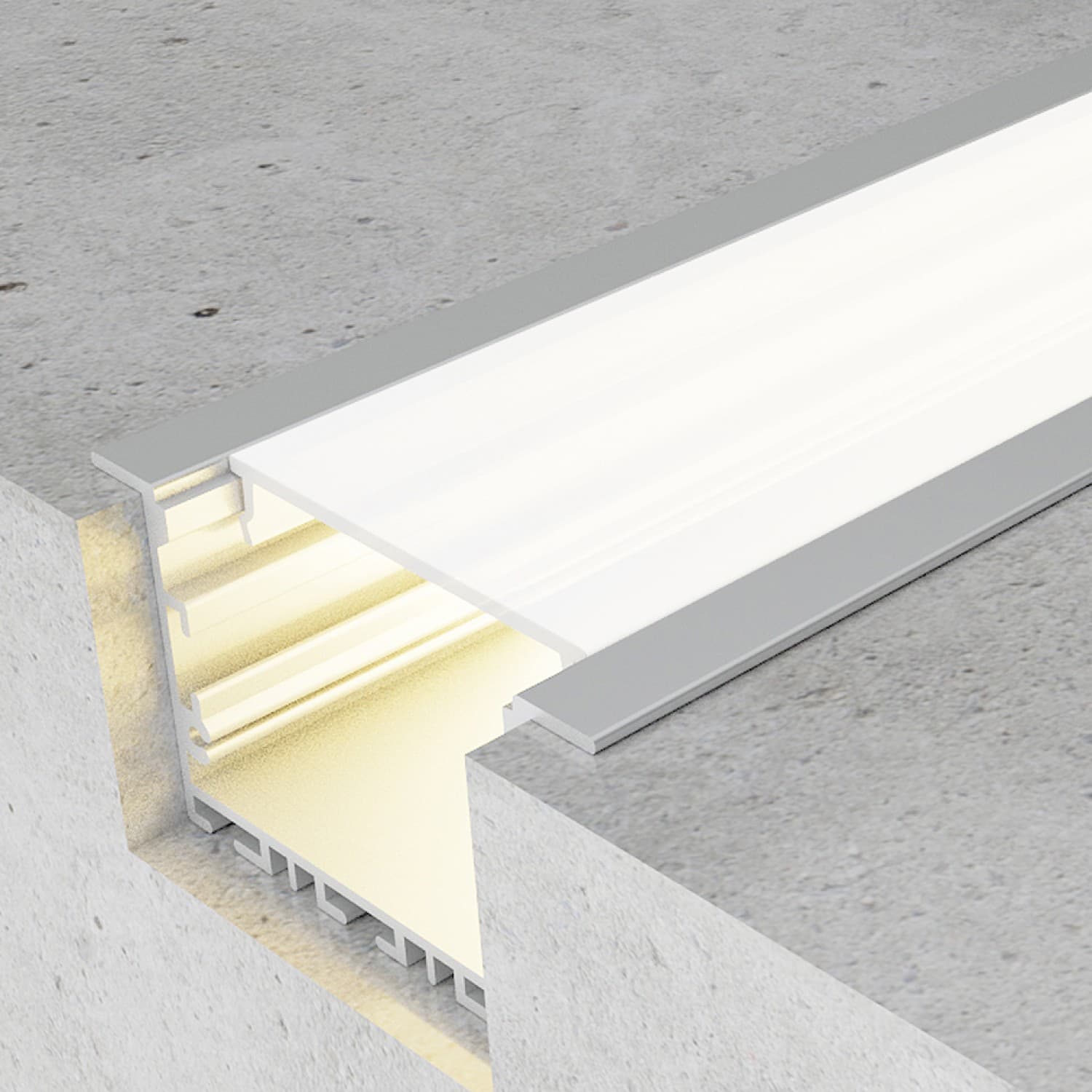 Perfil de Aluminio Epyf - 2 Metros